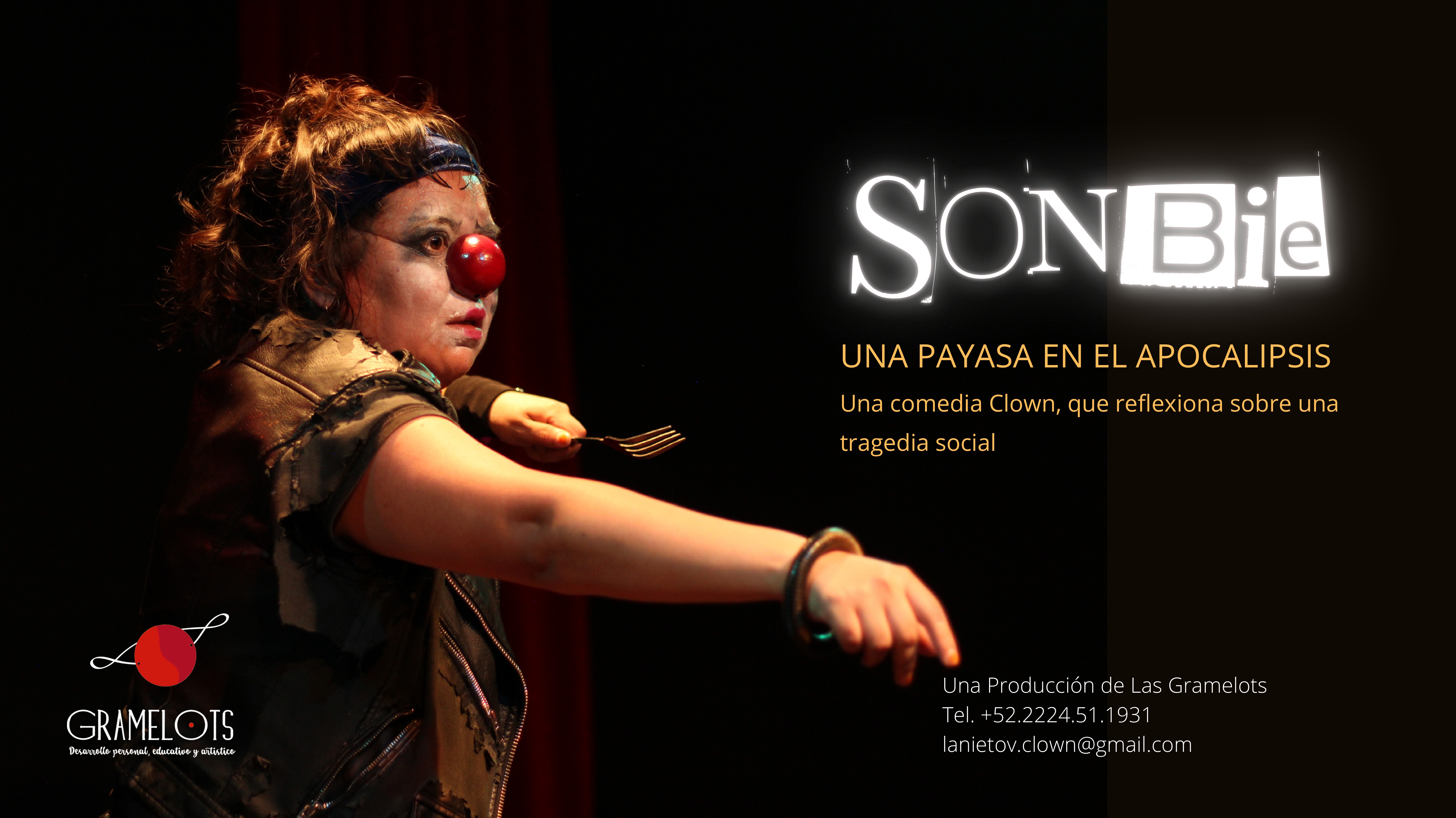 Foto de Sonbie: Una payasa en el Apocalipsis.
